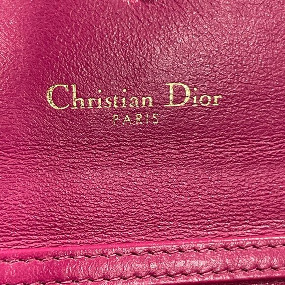 Christian Dior Diorissimo Long Wallet with Dior Charms (JB1346) - Picture 9 of 11
